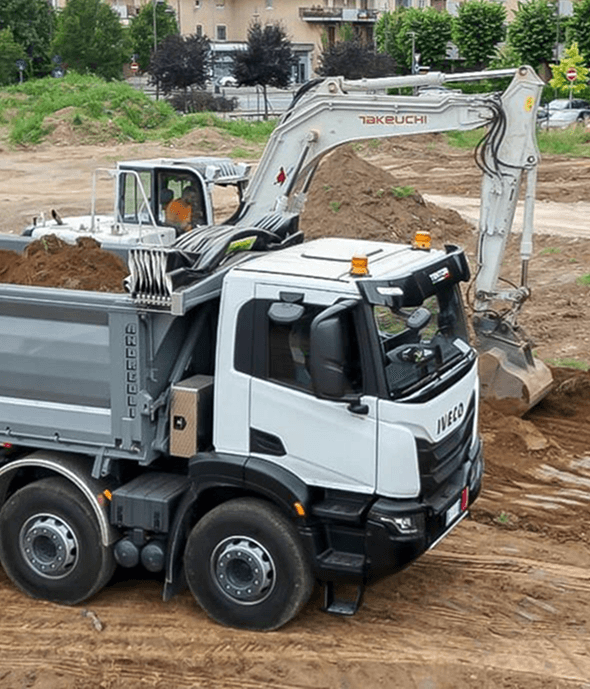 Autocarro 4 assi Iveco T-way